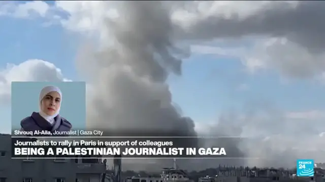 'Video thumbnail for Being a Palestinian journalist in Gaza has become increasingly difficult'