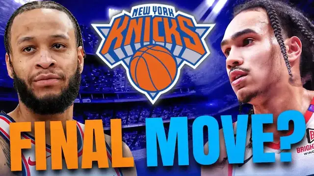 'Video thumbnail for The Knicks’ FINAL Move Could Be a SHOCKER…'