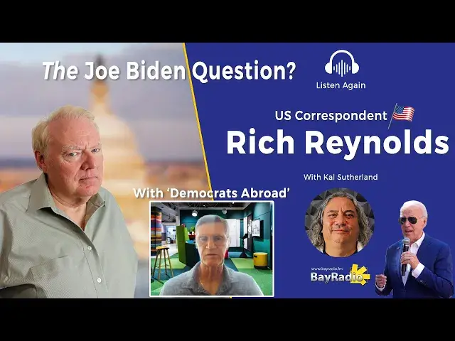 'Video thumbnail for JOE BIDEN 2024: Fit for Another Term? "DEMOCRATS ABROAD" Give Us Their Thoughts | Rich Reynolds'