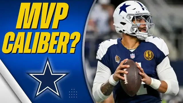 'Video thumbnail for a to z sports dallas: dak prescott's mvp chances: are we having the wrong conversation?'
