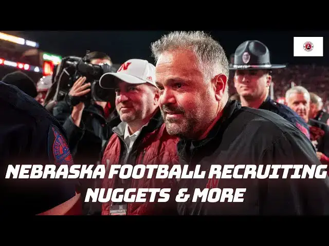 'Video thumbnail for Nebraska football recruiting nuggets | Previewing Nebraska basketball and Maryland'