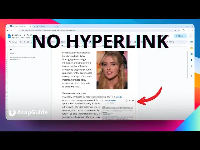 'Video thumbnail for How to Turn Off Automatic Hyperlinking in Google Docs'