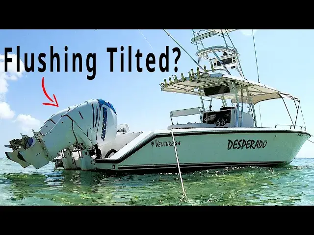 'Video thumbnail for Can You Safely Flush A Tilted Up Outboard?'