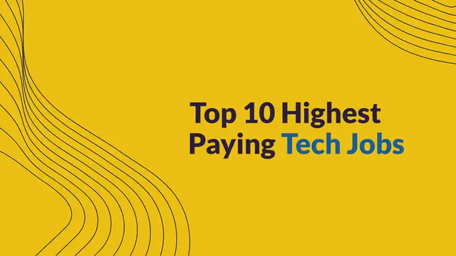 'Video thumbnail for Top 10 Highest Paying Tech Jobs'
