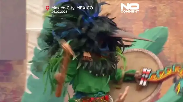 'Video thumbnail for Mexico City hosts festival celebrating 700 years of Tenochtitlan'