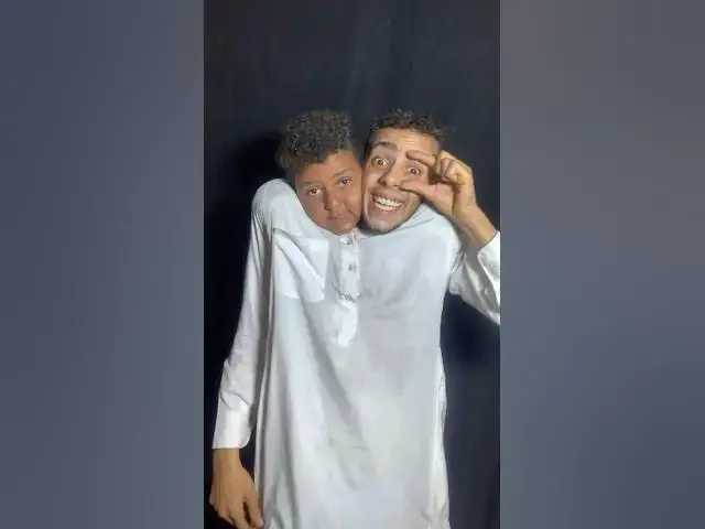 'Video thumbnail for الفيديو ده طلع من قلبنه وصلكم فين😂😂❤️ #اتنين_في_واحد'