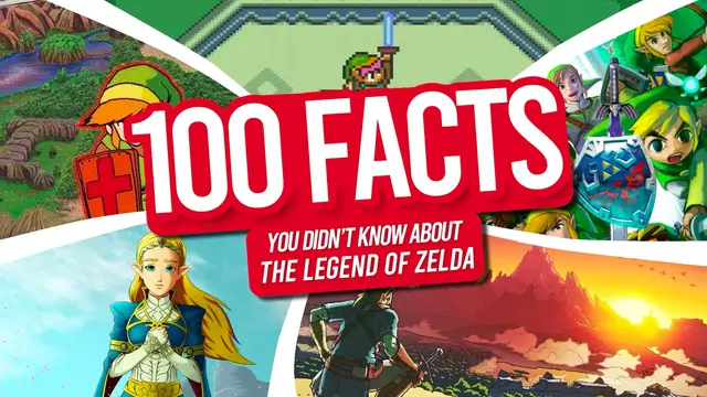 'Video thumbnail for 100 Facts About The Legend Of Zelda'