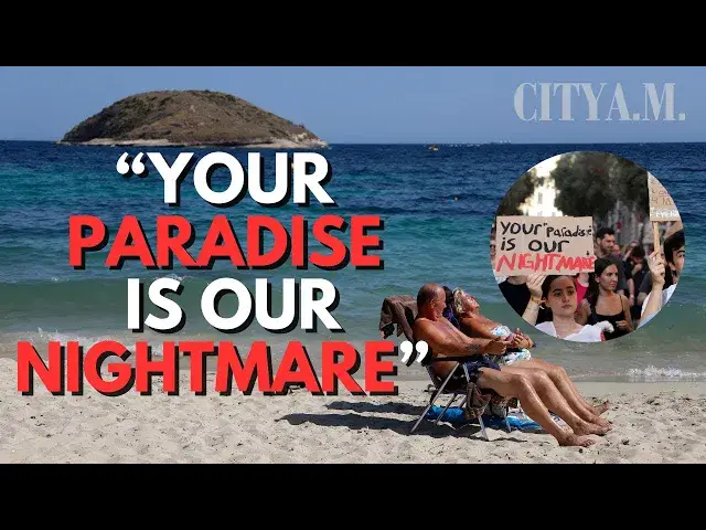 'Video thumbnail for Why are thousands protesting against mass tourism in the Spanish island Mallorca?'