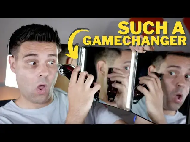 'Video thumbnail for The 360 Mirror Makes Cutting Your Own Hair So Much Easier!'