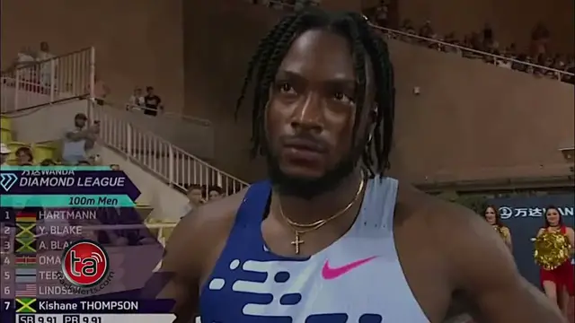 'Video thumbnail for Kishane Thompson drops another sub-10, check it out'