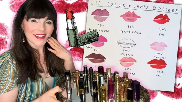 'Video thumbnail for Vintage lipsticks you can still buy today:1920s to 1990s!'