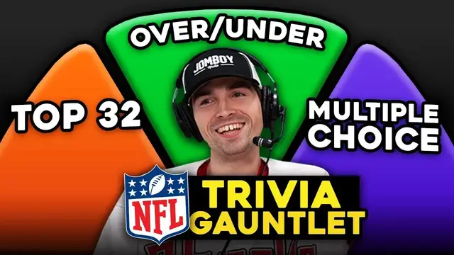 'Video thumbnail for The ULTIMATE NFL Trivia Gauntlet! 3.0'