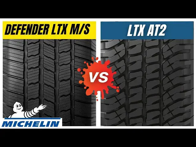 'Video thumbnail for Michelin Defender LTX MS vs LTX AT2'