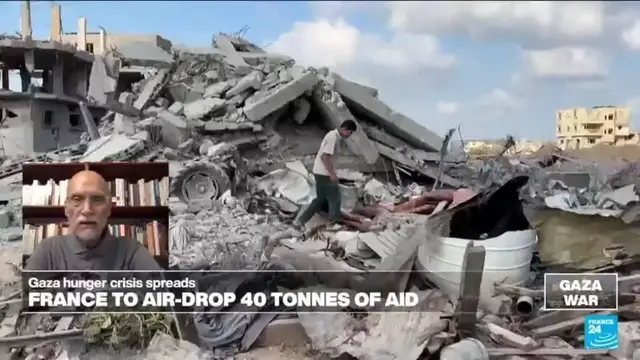 'Video thumbnail for Starvation in Gaza: 'Western public opinion is starting to find this absolutely intolerable''