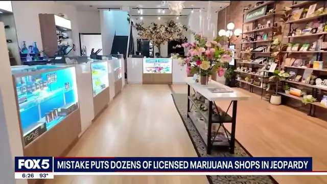 'Video thumbnail for Mistake puts dozens of licensed marijuana shops in jeopardy'