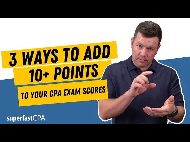 'Video thumbnail for 3 Ways to Increase CPA Exam Scores by 10+ Points'