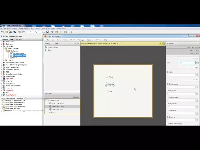 'Video thumbnail for 12   JavaFx Checkboxes With Event Actions'