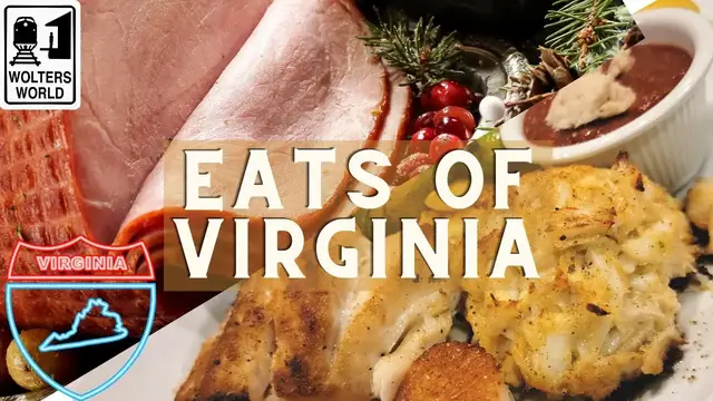 'Video thumbnail for Traditional Food from Virginia - What to eat in Virginia'