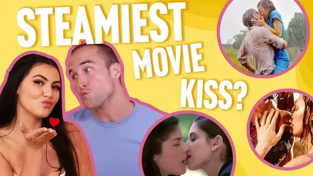 'Video thumbnail for Ranking the Steamiest Kisses of All Time!'