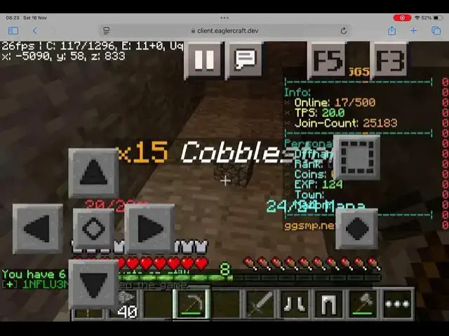 'Video thumbnail for A boring day in minecraft'