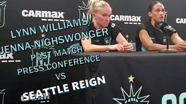 'Video thumbnail for stream punk soccer: gotham fc's nighswonger & lynn williams on olympics, rose lavelle, and team goals'
