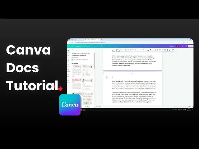'Video thumbnail for How to Create a Pagebreak in Canva Docs'