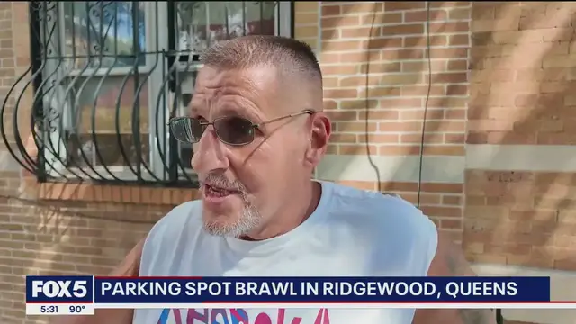 'Video thumbnail for 'It's hooray for me and screw you': Residents in Queens react to parking spot fight'