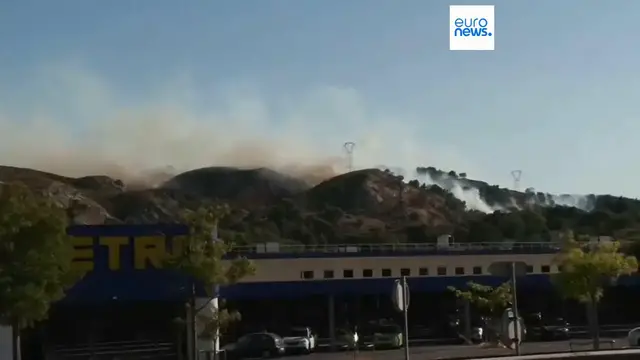 'Video thumbnail for More than 100 injured and hundreds more evacuated as wildfire rages near French city of Marseille'