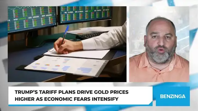'Video thumbnail for Trump’s Tariff Plans Drive Gold Prices Higher As Economic Fears Intensify'