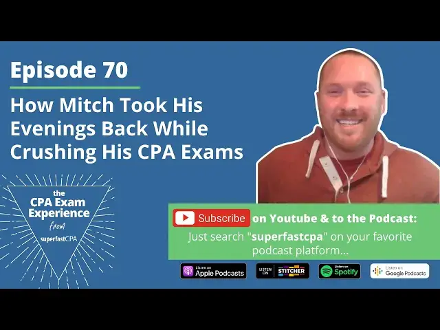'Video thumbnail for SuperfastCPA Reviews: How Mitch Passed His CPA Exams'