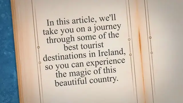 'Video thumbnail for Experience the Best of Ireland: A Guide to Top Tourist Destinations, Natural Wonders, Cultural Heritage, and Cuisine & Nightlife'