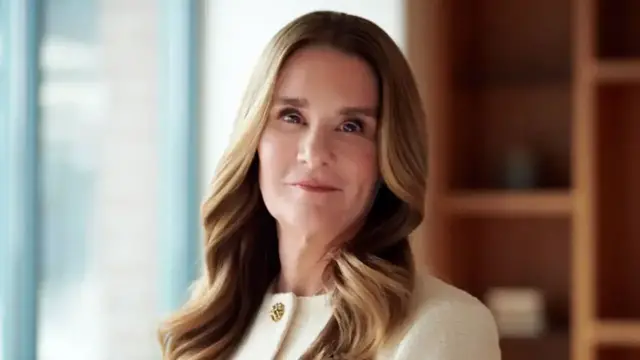 'Video thumbnail for Melinda French Gates: U.S. billionaires "owe” something back to society'