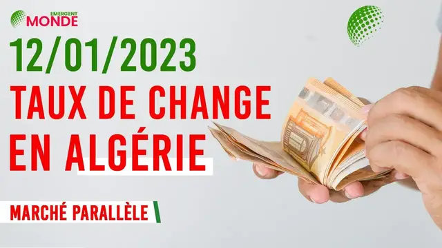 'Video thumbnail for 💰 CHANGE EURO DINAR JEUDI 12 JANVIER 2023 - (Marché noir Algérie)'