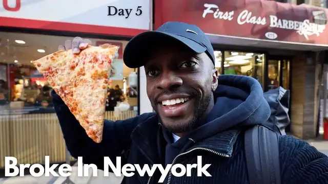 'Video thumbnail for Surviving On Just $1 In New York - Day 5'