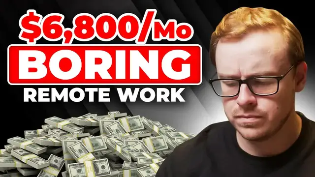 'Video thumbnail for shane hummus: guaranteed remote jobs 2025 (no interview)'
