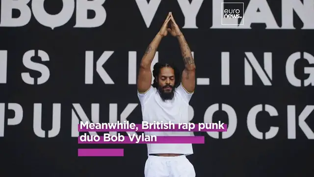 'Video thumbnail for Glastonbury controversy explained: Police investigate Kneecap and Bob Vylan sets'