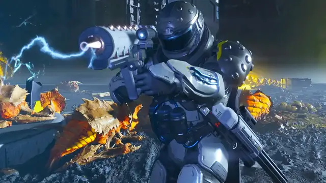 'Video thumbnail for Helldivers 2 - Official Control Group Warbond Trailer'