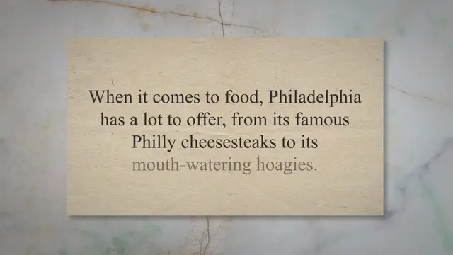 'Video thumbnail for The Ultimate Guide to Finding the Best Cheeseburger in Philadelphia'