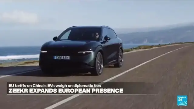 'Video thumbnail for EU tariffs on chinese EVs strain trade and diplomatic ties with Beijing'