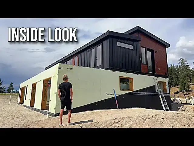 'Video thumbnail for Kerry Tarnow: tour a modern modular prefab home: 1200 sq ft steel frame design'