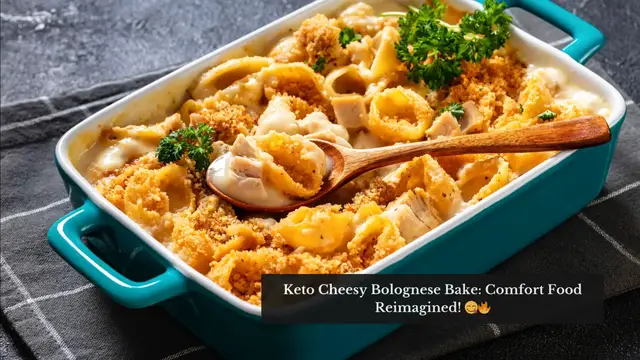 'Video thumbnail for Keto Cheesy Bolognese Bake: Low-Carb Comfort Food'