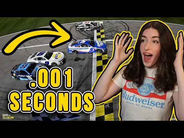 'Video thumbnail for CLOSEST FINISH IN NASCAR HISTORY | Gragson is SHR’s Future | Kansas is King (Race Analysis)'
