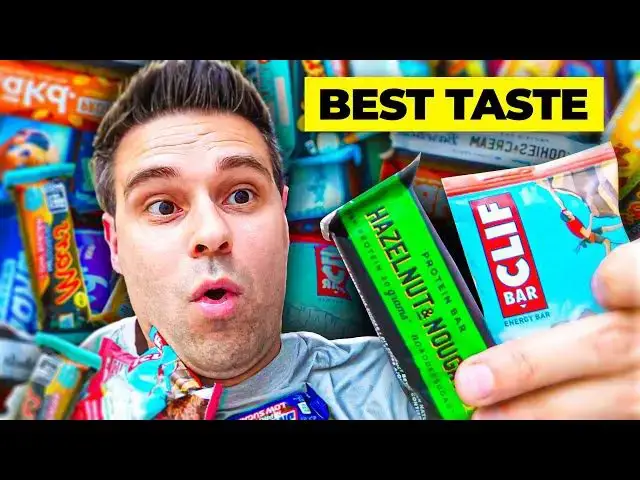 'Video thumbnail for I Tried The Most Popular Protein Bars To Find The Best Taste'