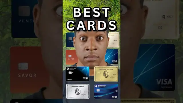 'Video thumbnail for 5 Best Credit Cards in Any Wallet - American Express, Chase, Capital One - Disclosure in Description'