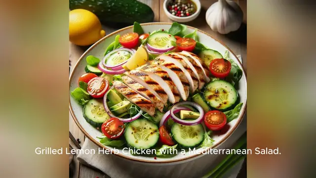 'Video thumbnail for summer dinner recipe'