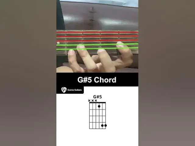 'Video thumbnail for How To Play The G#5 Chord On Guitar - Guvna Guitars'