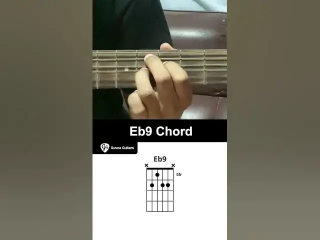 'Video thumbnail for How To Play The Eb9 Chord On Guitar - Guvna Guitars'