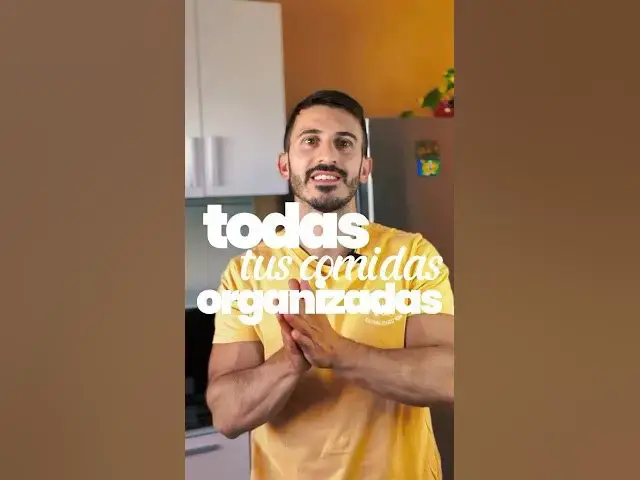 'Video thumbnail for Organiza tu ALIMENTACIÓN'