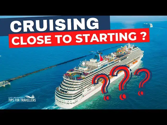 'Video thumbnail for Are Cruise Lines Close To Resuming Cruising? CRUISE UPDATE'
