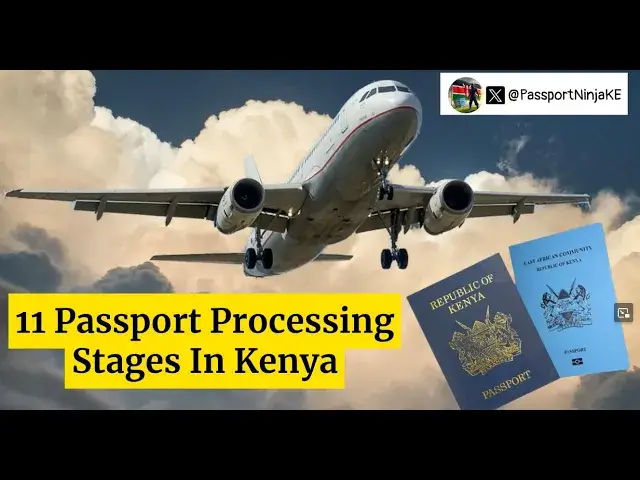 'Video thumbnail for Stages Of Kenyan Passport Processing | Passport Application Processes 2024'
